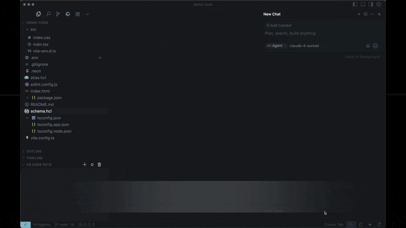 Generating the migrations