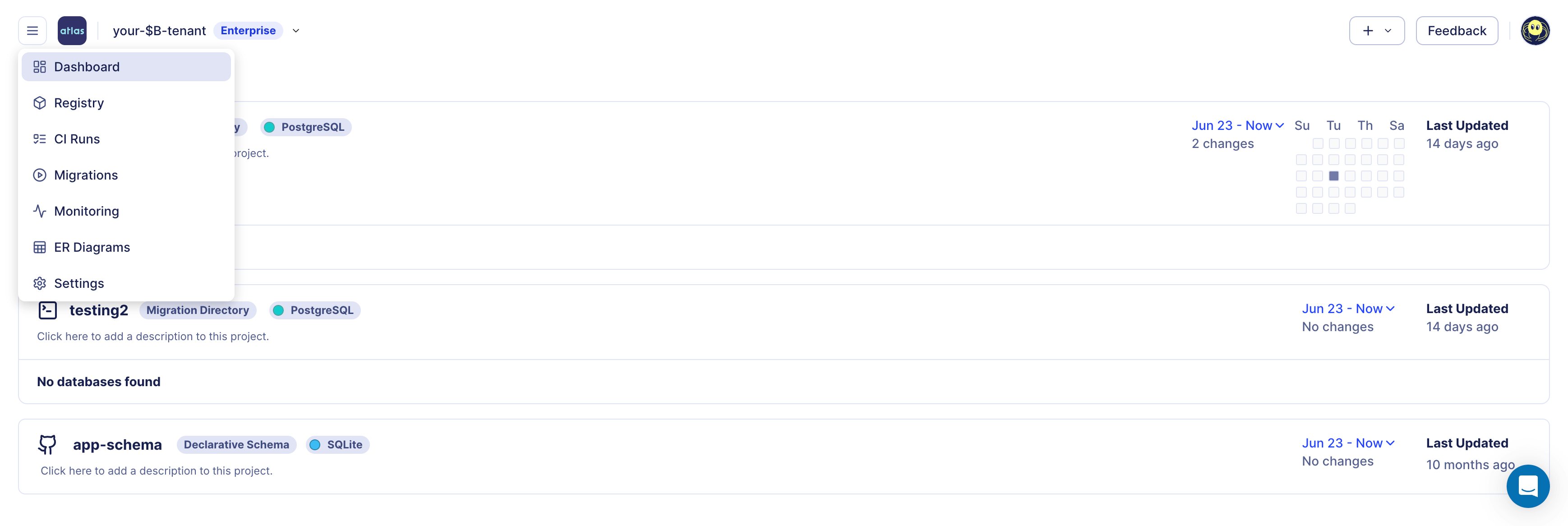 Atlas Cloud Settings